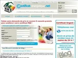 Sites similar to certificat-energetique.net