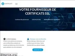 Sites similar to certificat.fr