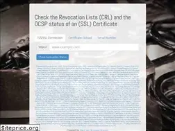 Sites similar to certificate.revocationcheck.com
