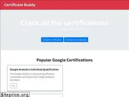 Sites similar to certificatebuddy.com
