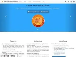 Sites similar to certificatecreator.com