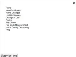 Sites similar to certificateofoccupancy.com