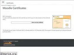 Sites similar to certificates.moodle.com