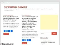 Sites similar to certificationanswer.com