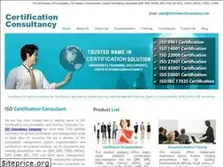 Sites similar to certificationconsultancy.com