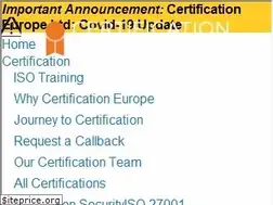 Sites similar to certificationeurope.com