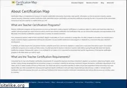 Sites similar to certificationmap.com