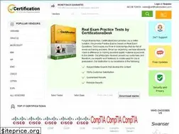 Sites similar to certificationsdesk.com