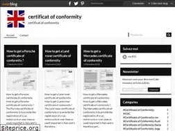 Sites similar to certificatofconformity.com