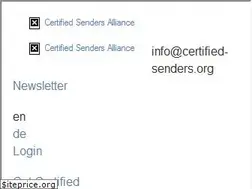 Sites similar to certified-senders.eu