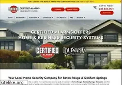 Sites similar to certifiedalarms.com
