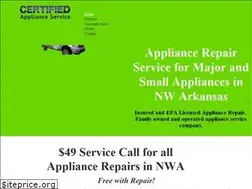 Sites similar to certifiedappliancenwa.com