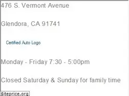 Sites similar to certifiedautoca.com