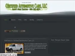Sites similar to certifiedautomotivecare.com