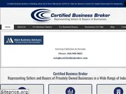 Sites similar to certifiedbizbroker.com
