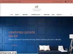 Sites similar to certifiedestatesales.com