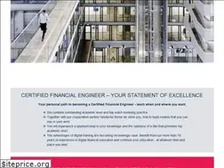 Sites similar to certifiedfinancialengineer.com