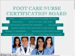 Sites similar to certifiedfootcarenurse.com