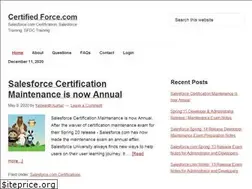 Sites similar to certifiedforce.com