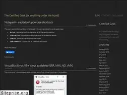 Sites similar to certifiedgeek.weebly.com
