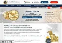 Sites similar to certifiedgoldexchange.com