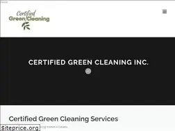 Sites similar to certifiedgreencleaning.com