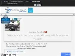 Sites similar to certifiedimportautosales.com