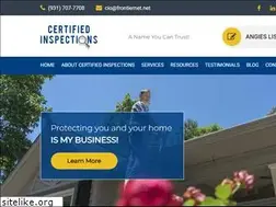 Sites similar to certifiedinspections.net