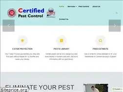 Sites similar to certifiedpestdaytona.com