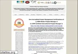 Sites similar to certifiedprojectmanager.org