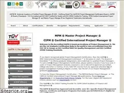 Sites similar to certifiedprojectmanager.us