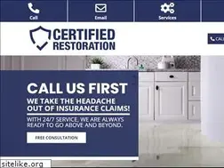 Sites similar to certifiedrestorationkc.com
