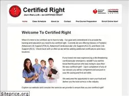 Sites similar to certifiedright.com