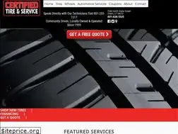 Sites similar to certifiedtireandservice.com