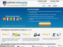 Sites similar to certifiedtranslationdallas.com