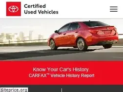 Sites similar to certifiedusedtoyota.com