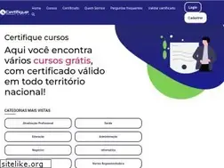 Sites similar to certifiquecursos.com.br