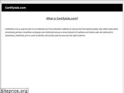 Sites similar to certifyads.com