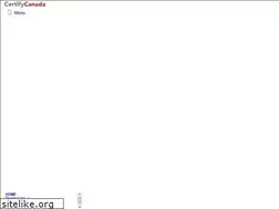 Sites similar to certifycanada.com
