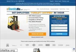 Sites similar to certifyme.net