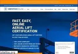 Sites similar to certifymeonline.net