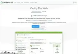 Sites similar to certifytheweb.com