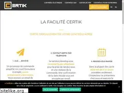 Sites similar to certik.be