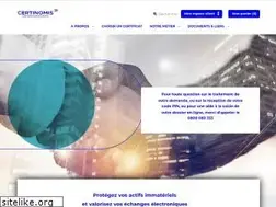 Sites similar to certinomis.fr