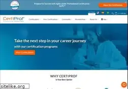 Sites similar to certiprof.com