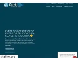 Sites similar to certirio.com.br