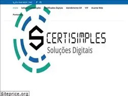 Sites similar to certisimples.com.br