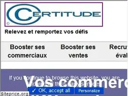 Sites similar to certitude-management.com