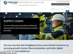 Sites similar to certitudesecurity.com