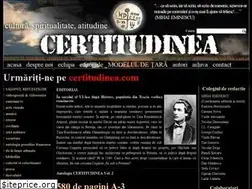 Sites similar to certitudinea.ro
